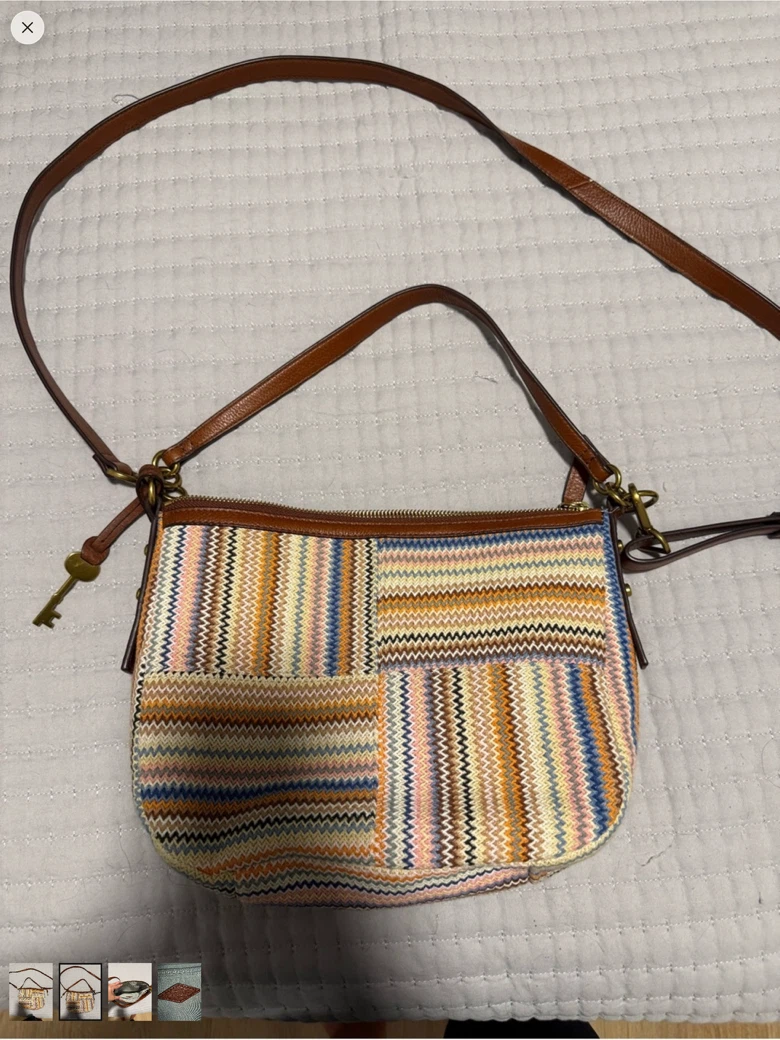 Fossil Multi-Coloured Crossbody Bag - photo 2