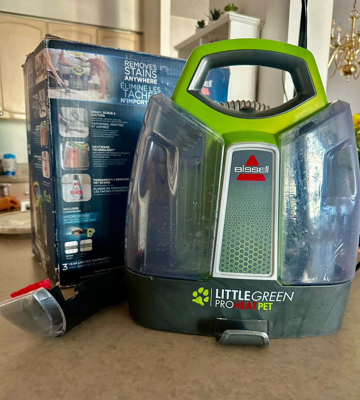 Bissell Little Green ProHeat Pet Carpet Cleaner - photo 3