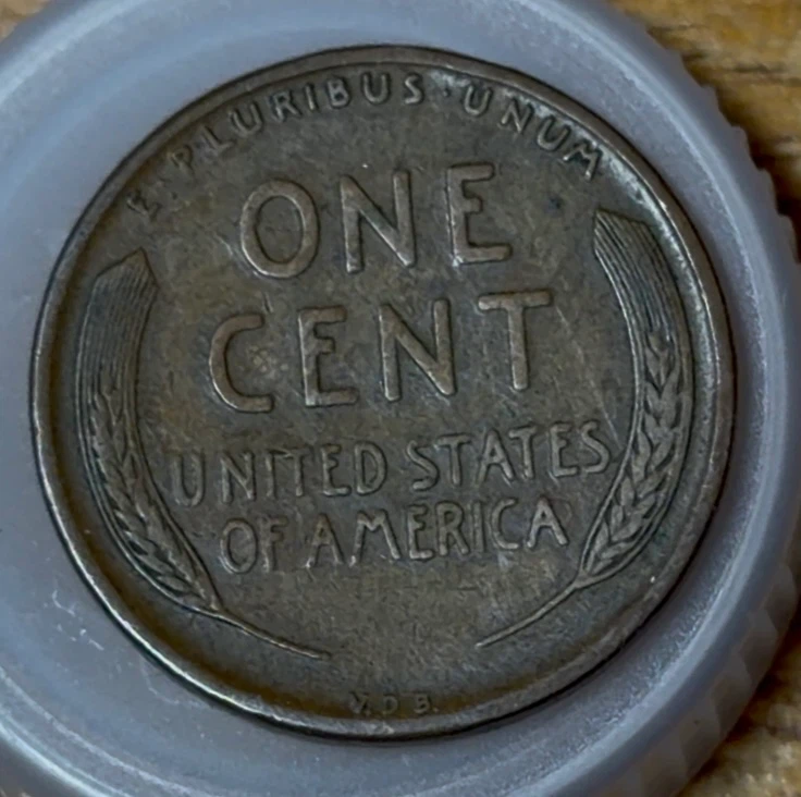 1909 VDB Lincoln Wheat Penny - photo 2