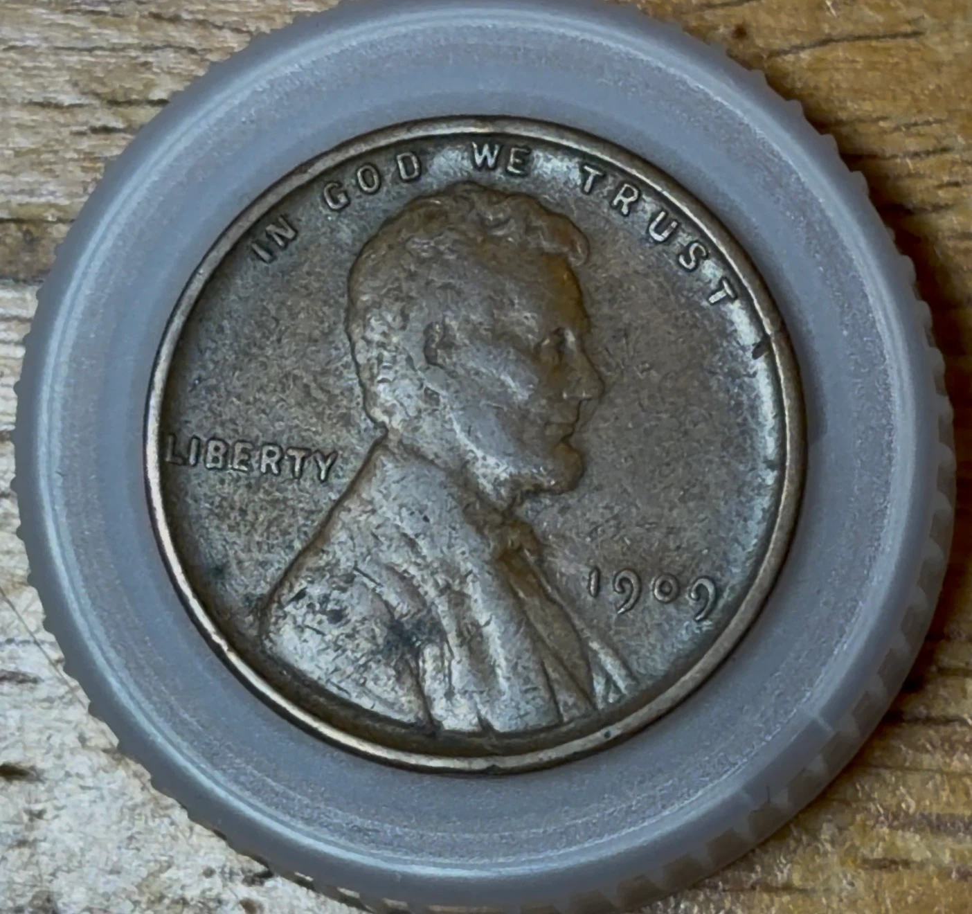 1909 VDB Lincoln Wheat Penny - photo 3