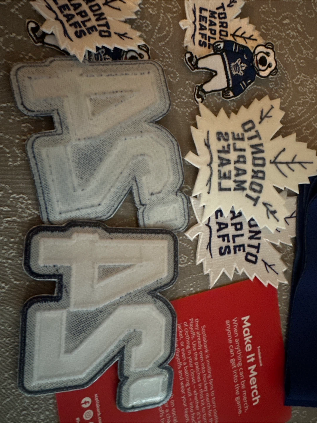 Toronto Maple Leafs Iron-On Patch Set - photo 2