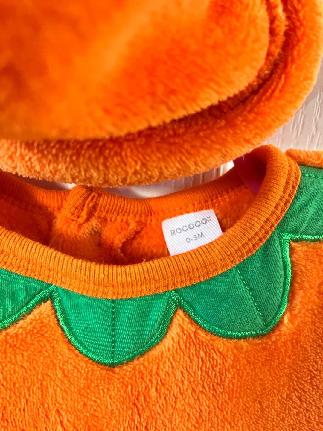 Pumpkin Baby Halloween Costume 0-3M - photo 2