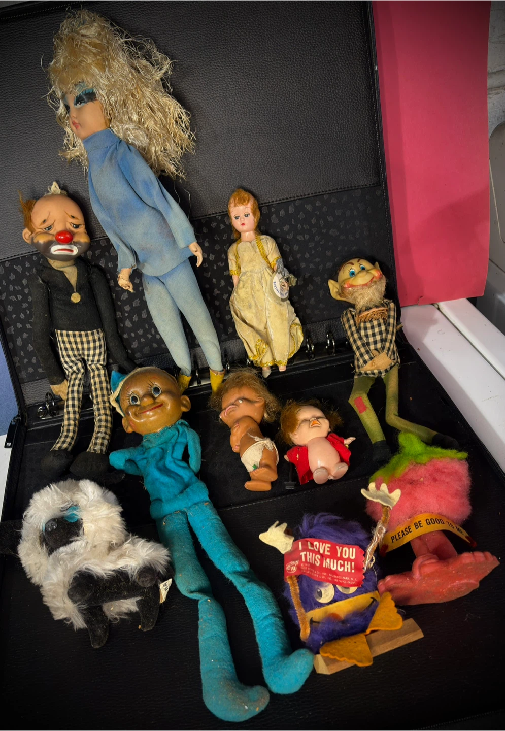 Vintage 1950s-1970s Novelty & Oddity Doll Lot - 10 Pcs - photo 5