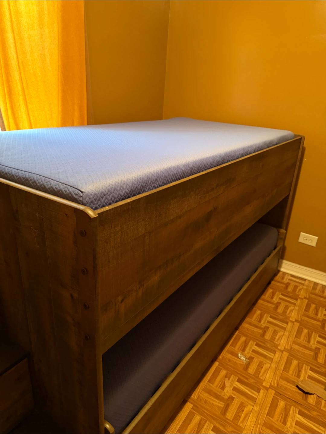 Twin Bunk Bed with Stairs and Trundle - photo 2
