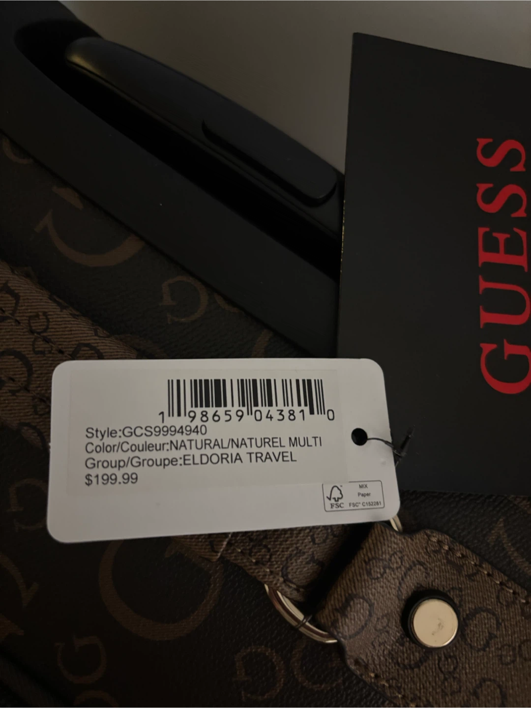 Guess Eldoria Carry On Travel Luggage - photo 2