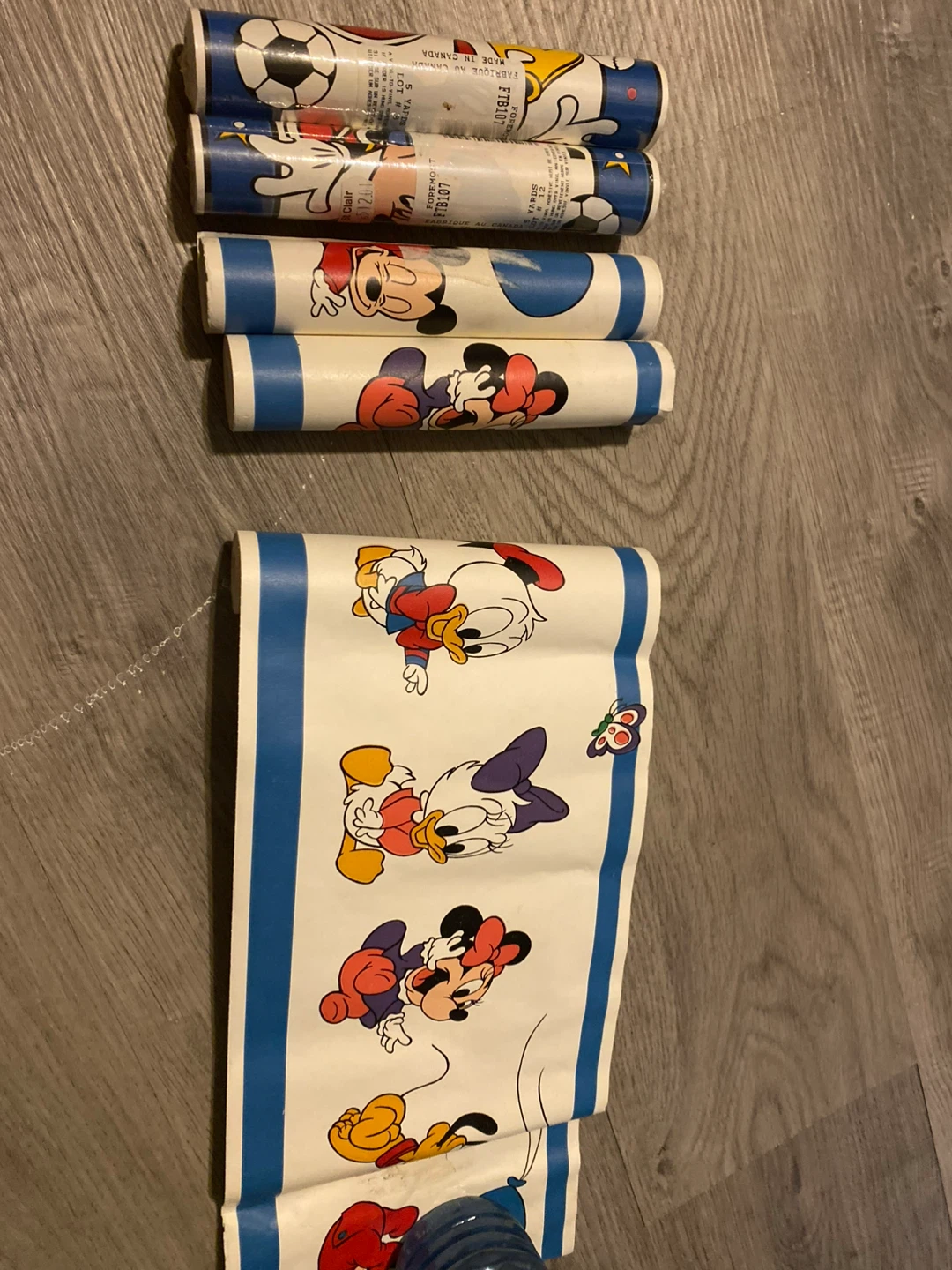 Disney Cartoon Wallpaper Border Rolls