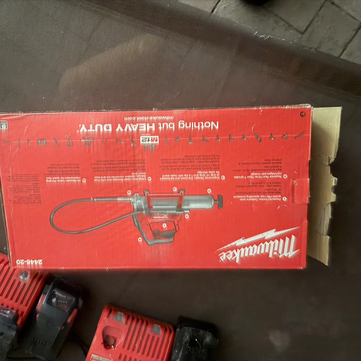 Milwaukee M12 Cordless Grease Gun 2446-20 - photo 3