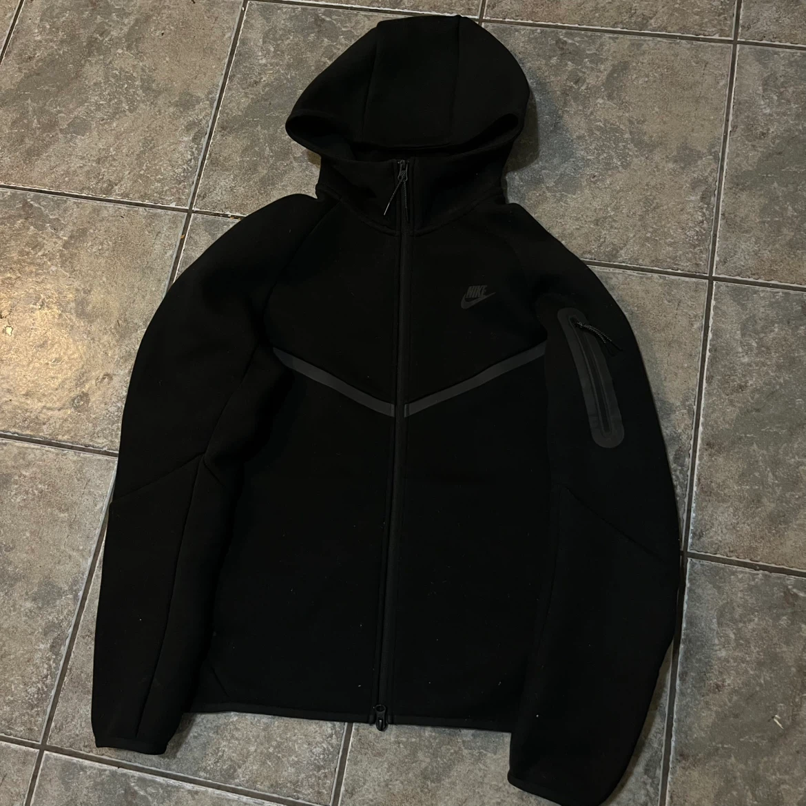 Nike Tech Fleece Full Zip Hoodie Black