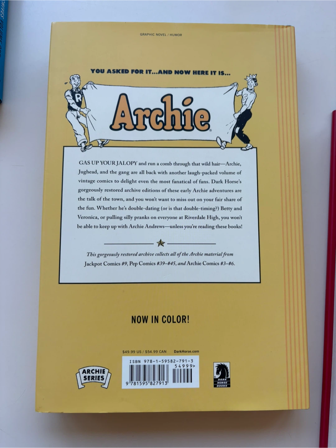 Set of 4 Archie Comics Dark Horse Archive Volumes 1-4 - photo 5
