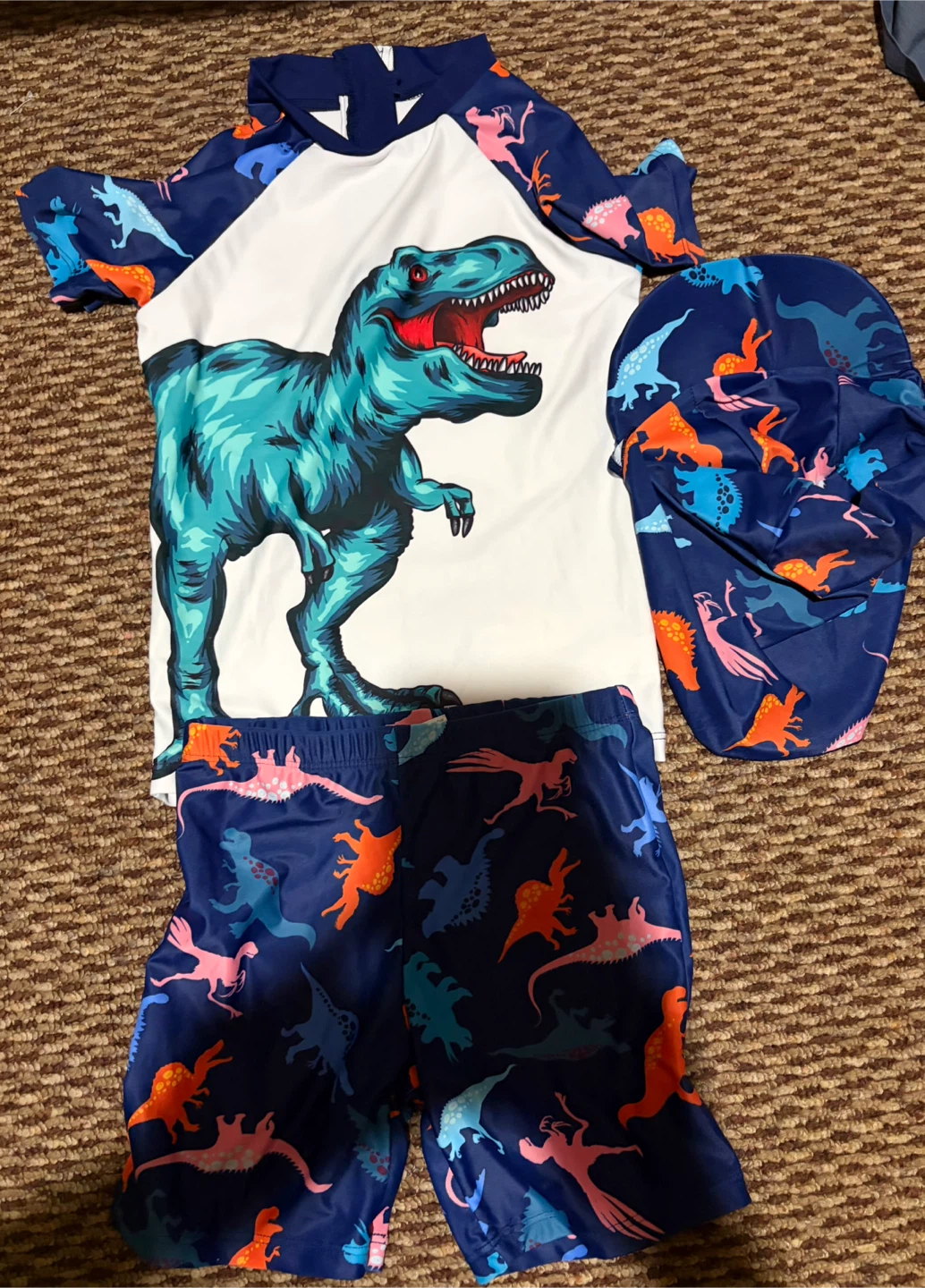 Kids Dinosaur Swim Set ~ Size 5T