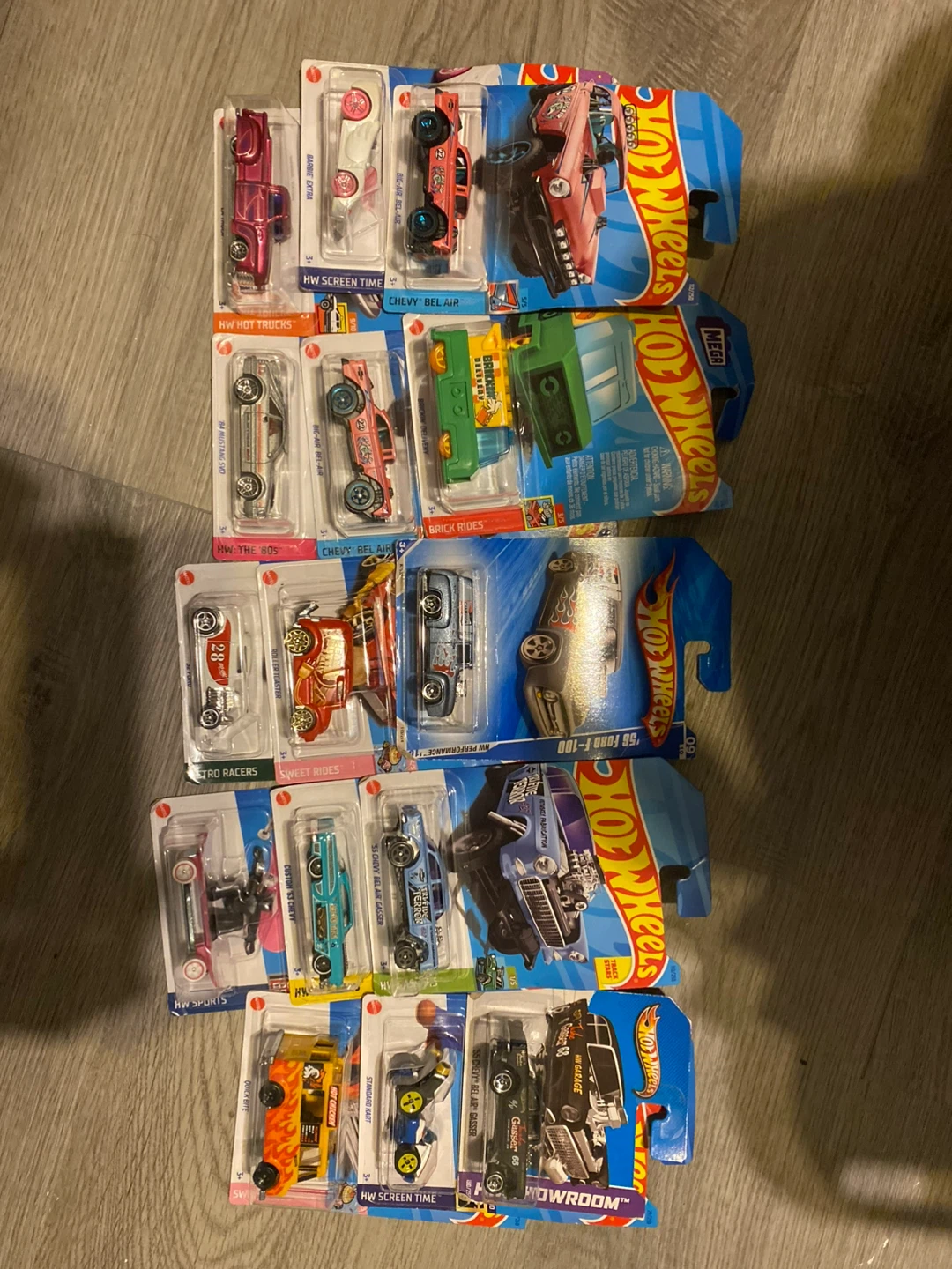 Assorted Hot Wheels Die-Cast Cars