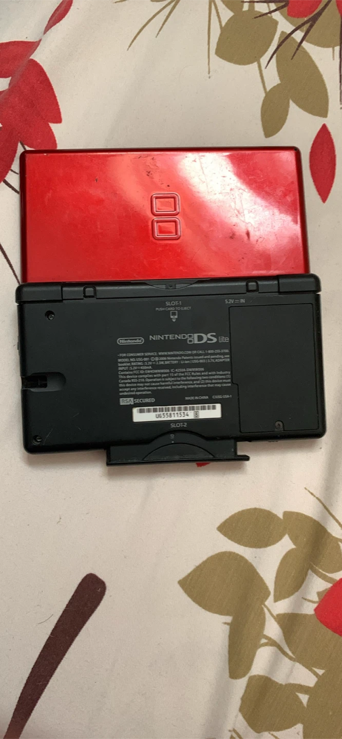 Nintendo DS Lite Handheld Console Red - photo 4