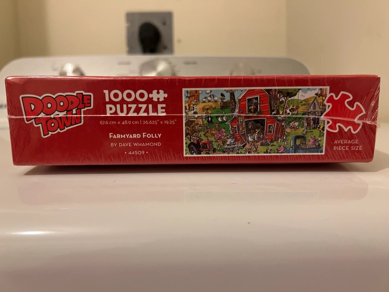 Cobble Hill Doodle Town Farmyard Folly 1000 Piece Puzzle - photo 3