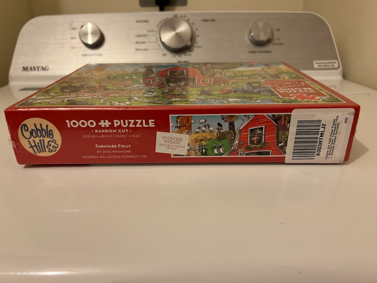 Cobble Hill Doodle Town Farmyard Folly 1000 Piece Puzzle - photo 4