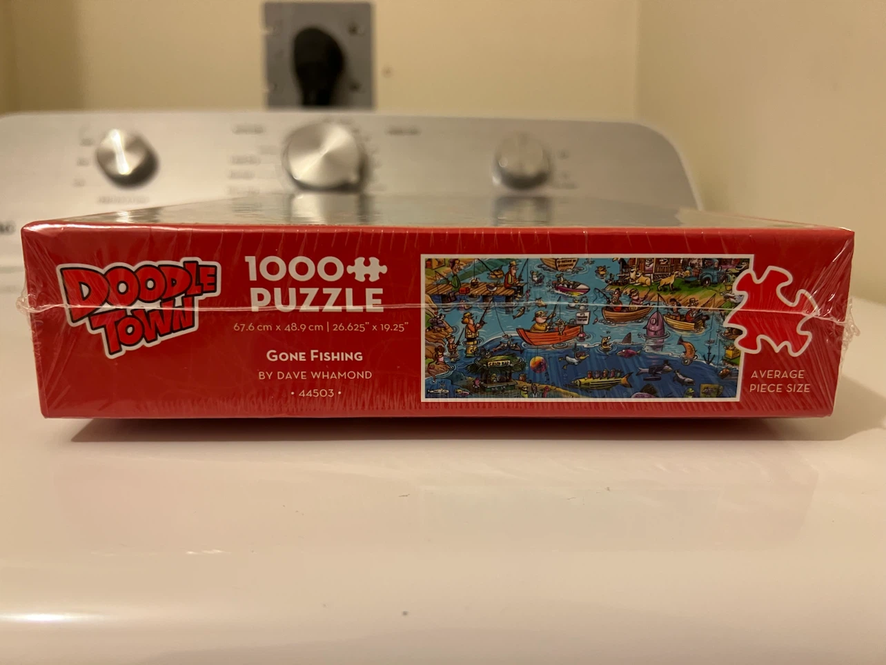 Cobble Hill Doodle Town Gone Fishing 1000-Piece Puzzle - photo 3