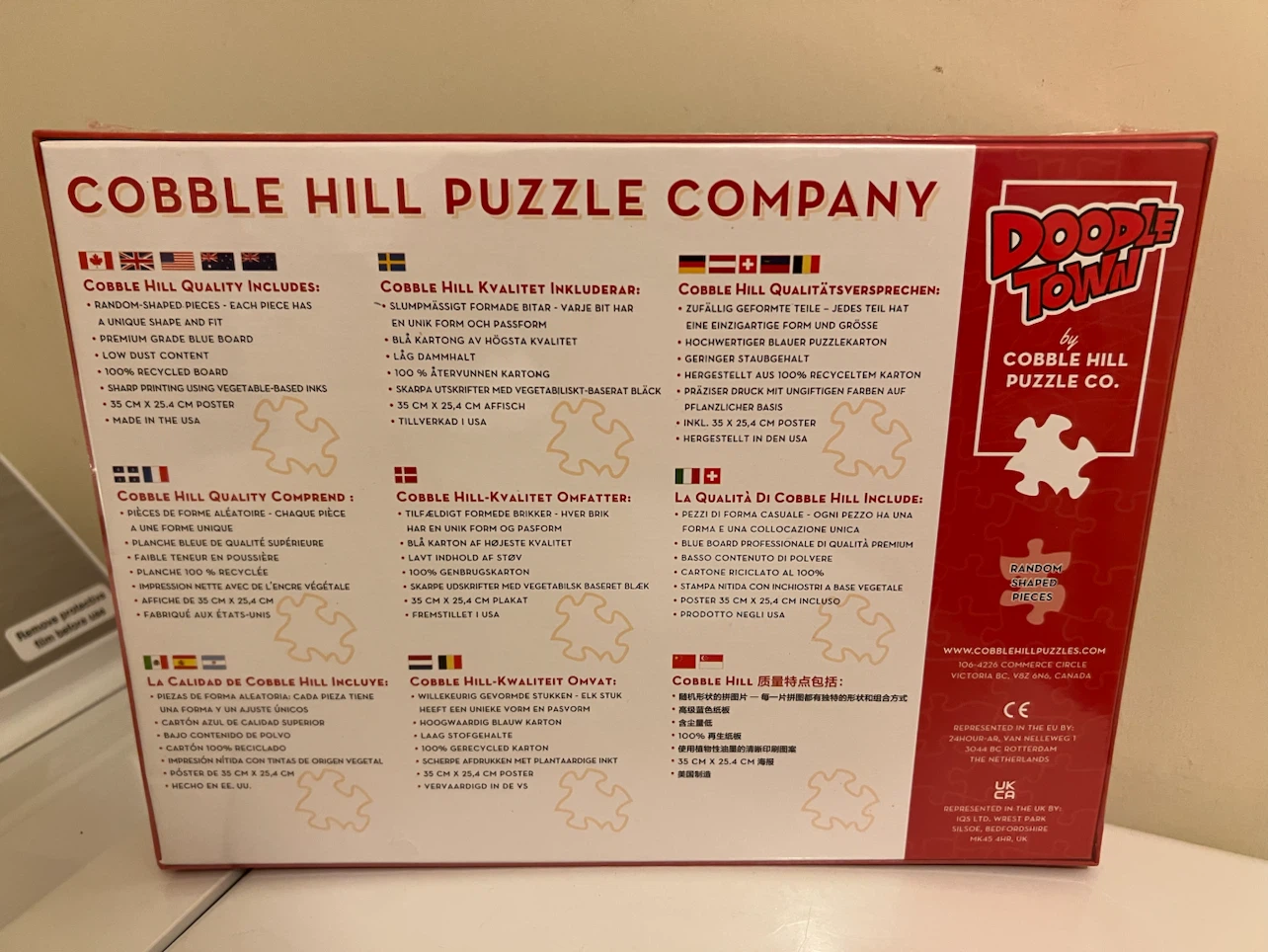 Cobble Hill 1000-Piece 12 Days of Christmas Puzzle - photo 2