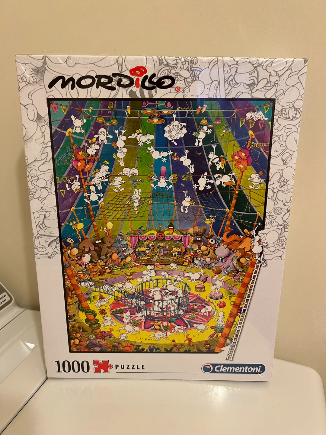 Clementoni Mordillo 1000 Piece Jigsaw Puzzle