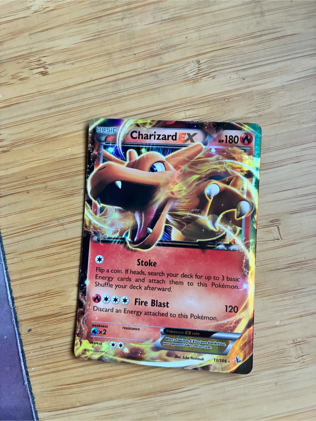 Charizard EX 11/106 Pokemon Trading Card
