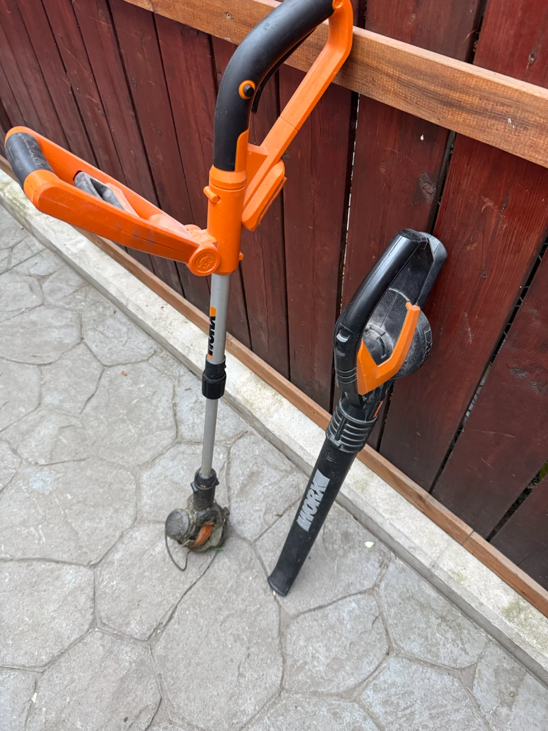Worx trimmer and blower - photo 2