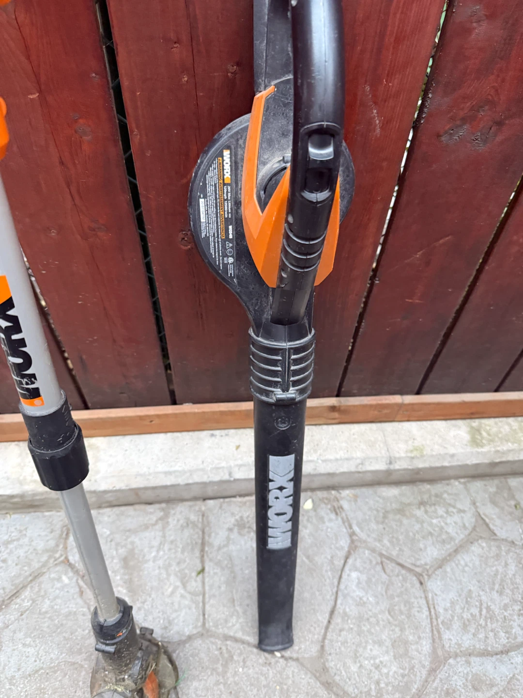 Worx trimmer and blower - photo 3
