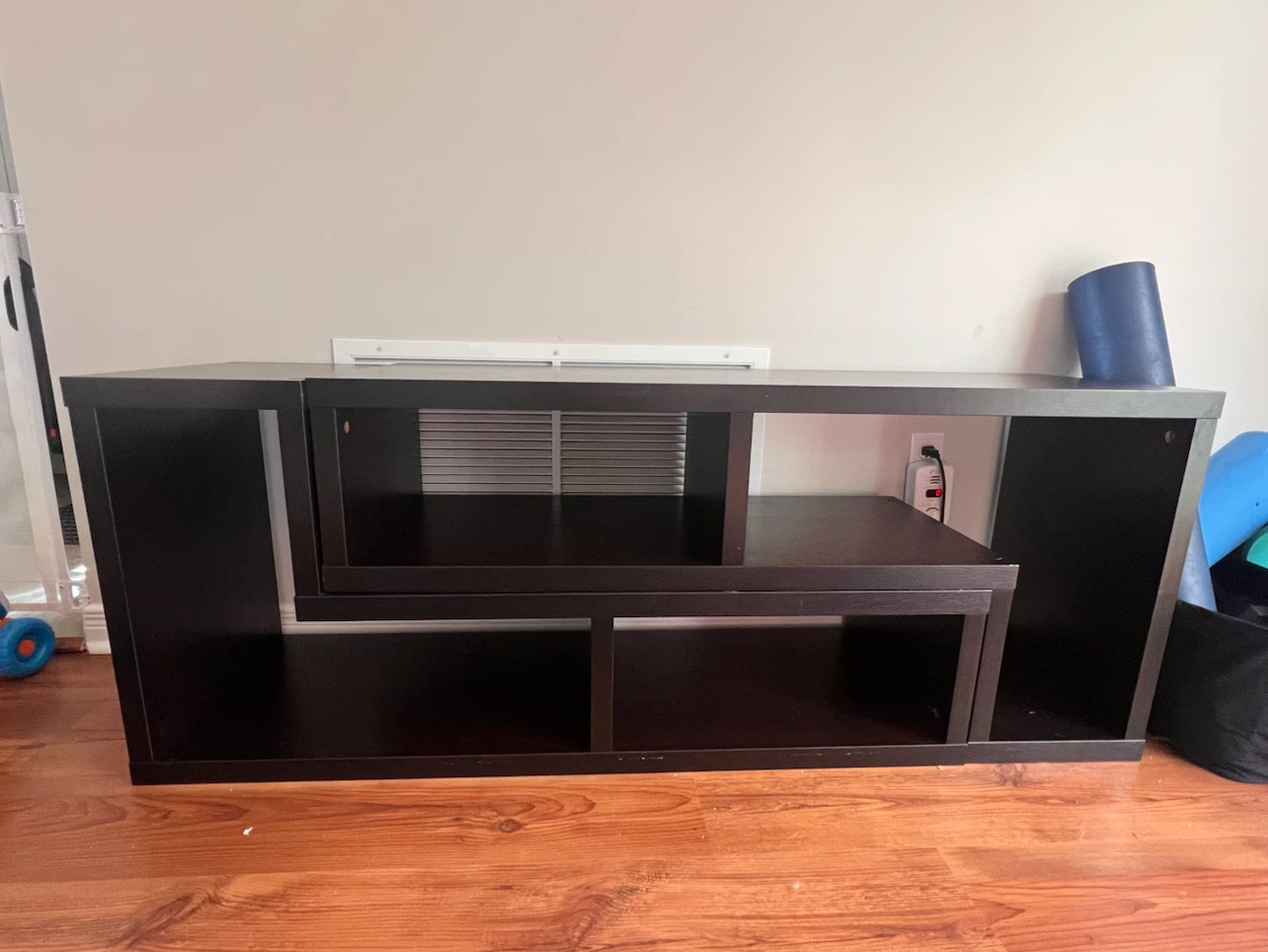 Ebony Tetris Style Bookcase