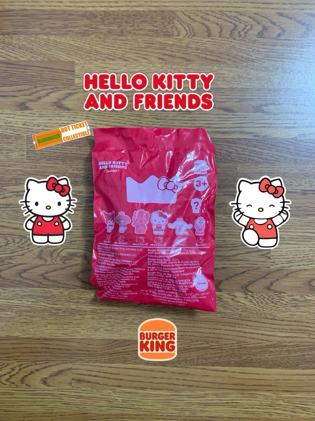 Burger King | Hello… King Jr. Kids’ Meal Toy (Hello Kitty)