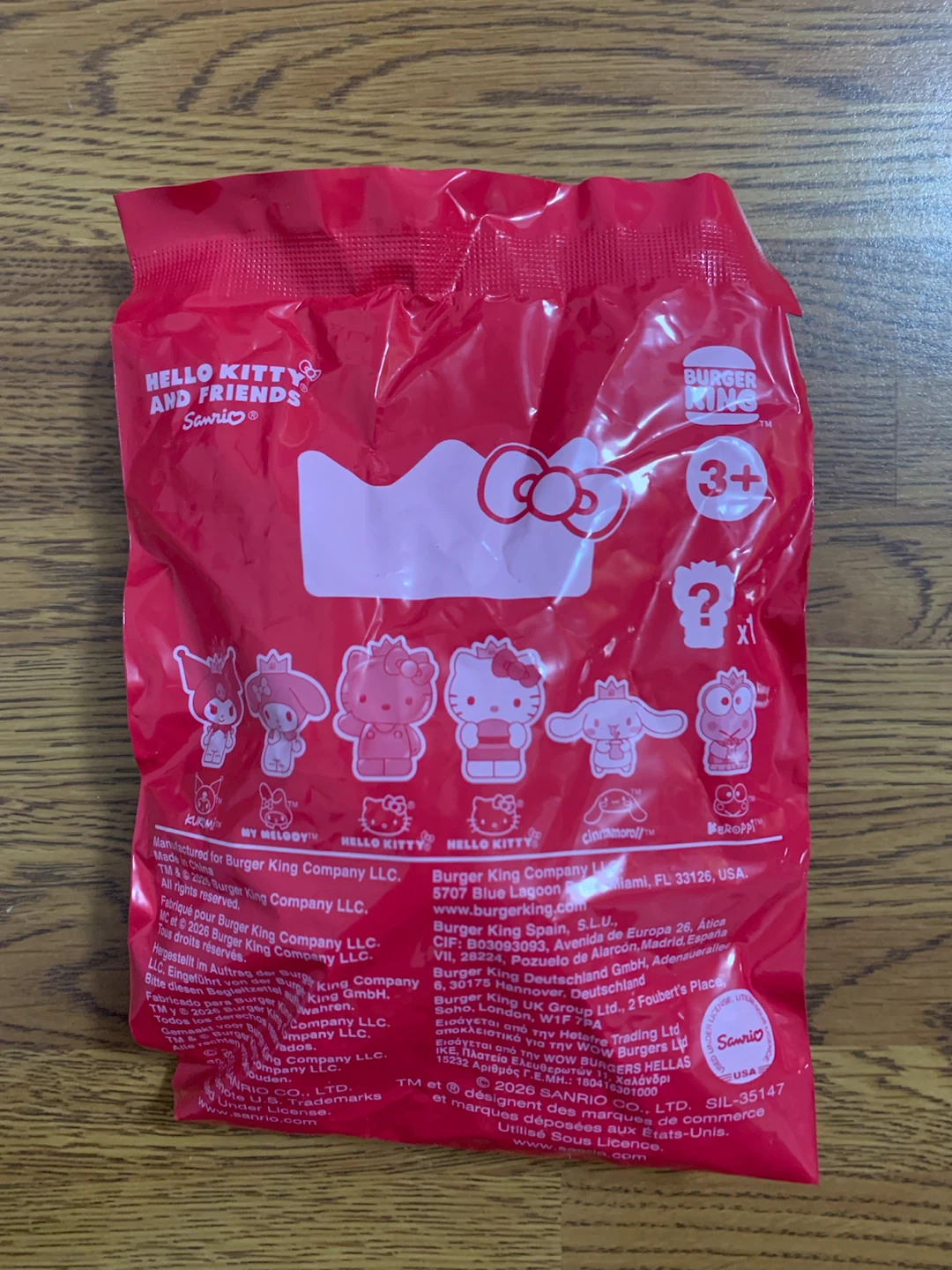 Burger King | Hello… King Jr. Kids’ Meal Toy (Hello Kitty) - photo 2