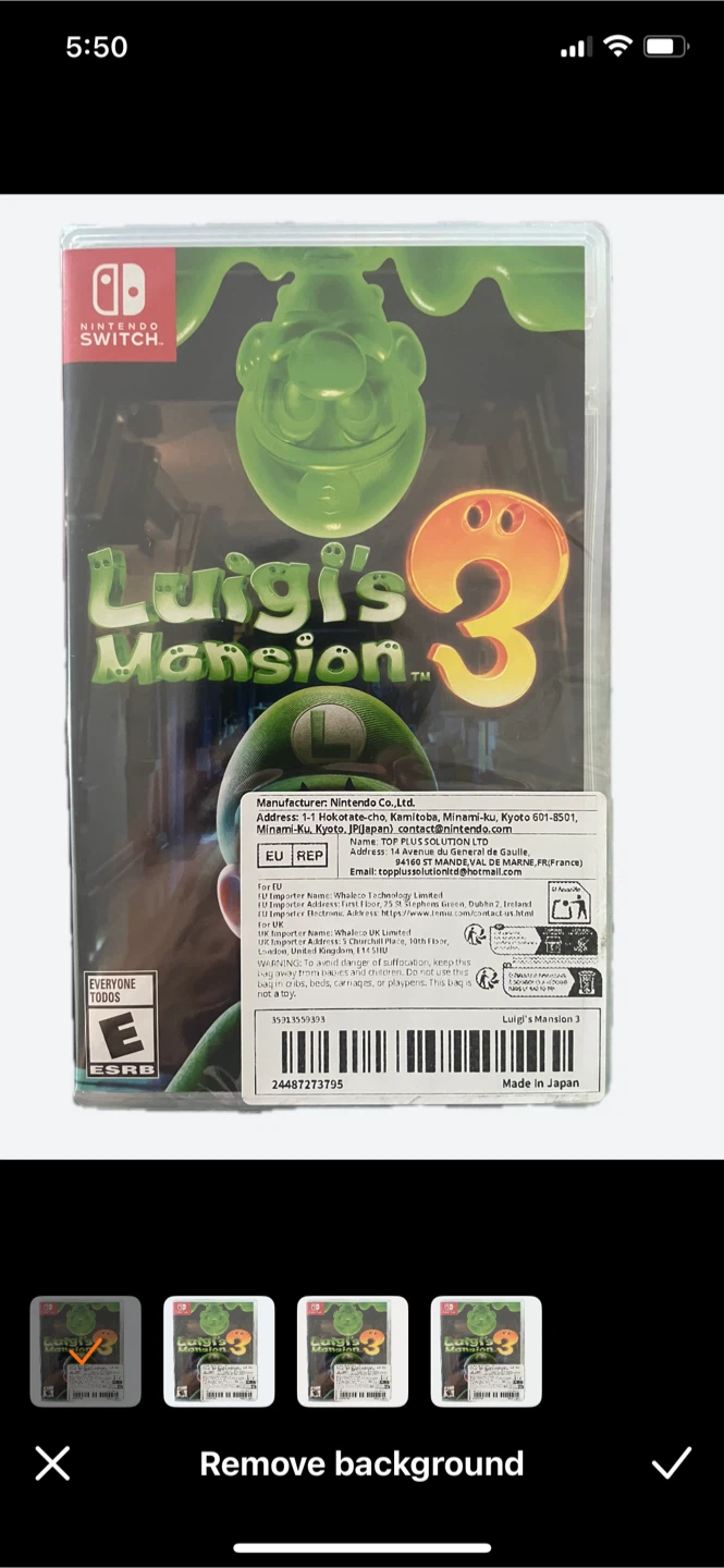 Luigi's Mansion 3 - Nintendo Switch - Brand New Sealed