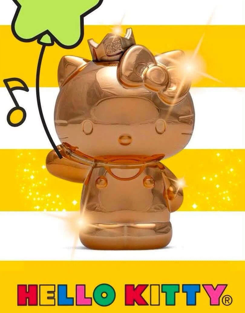 Burger King | Hello… (LE) King Jr… Meal Toy [Gold Hello Kitty] - photo 5