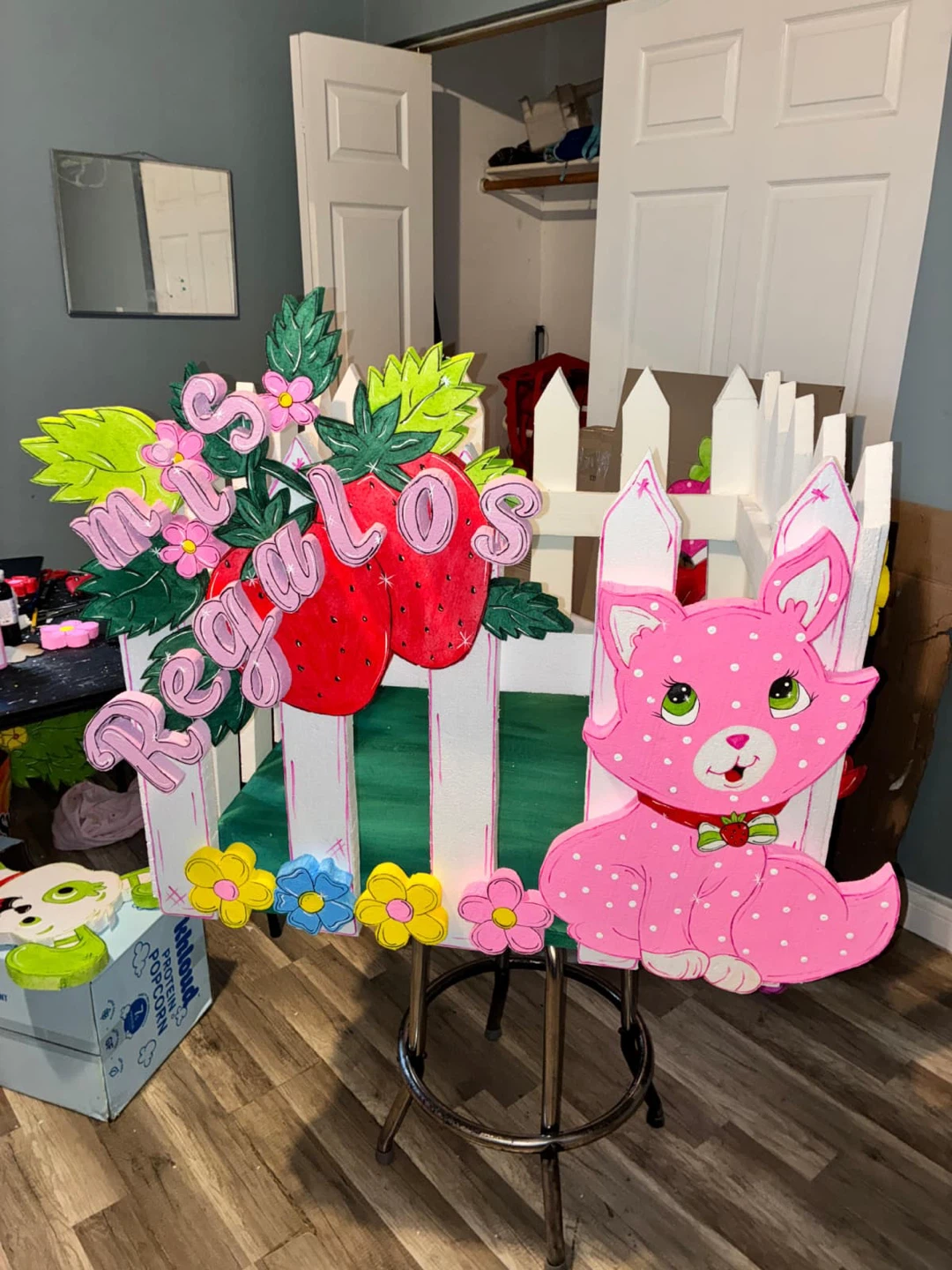 Handmade Strawberry Shortcake Party Decor Set - photo 2