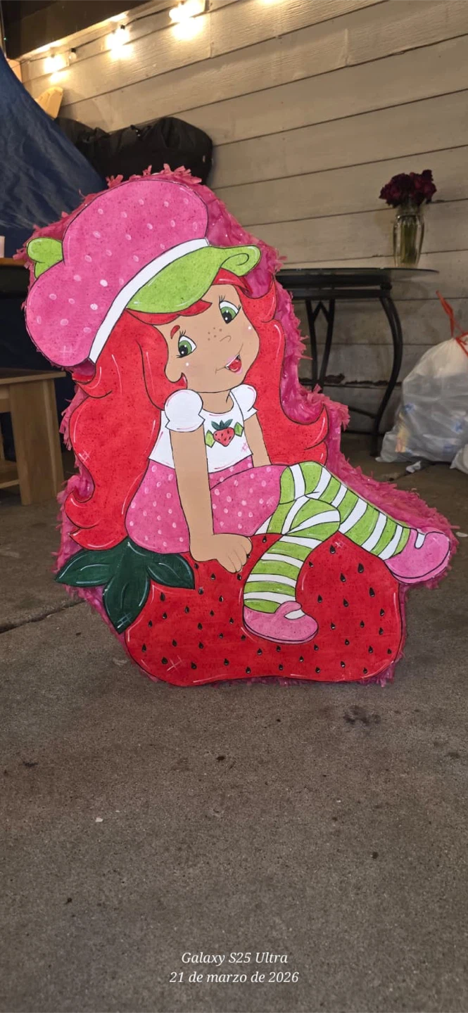 Handmade Strawberry Shortcake Party Decor Set - photo 3