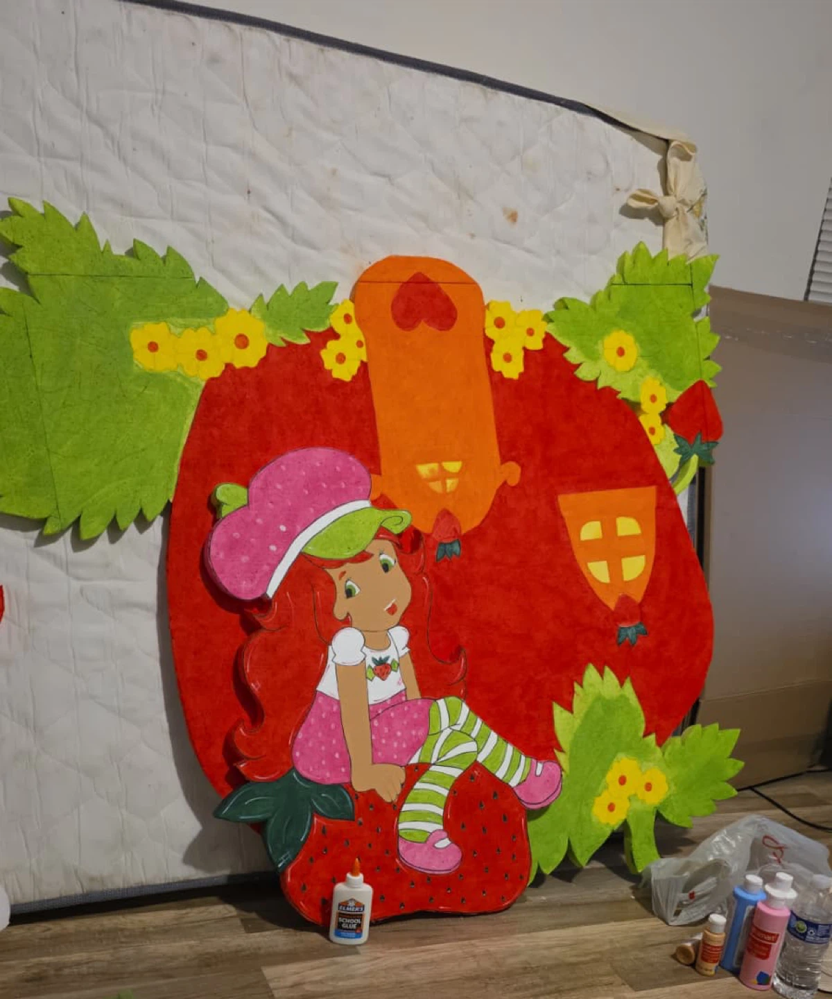 Handmade Strawberry Shortcake Party Decor Set