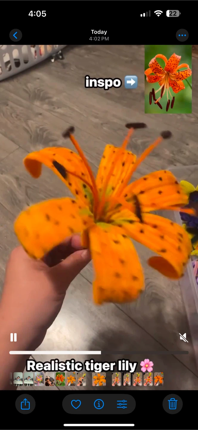 Handmade Crochet Lily Flower - photo 4