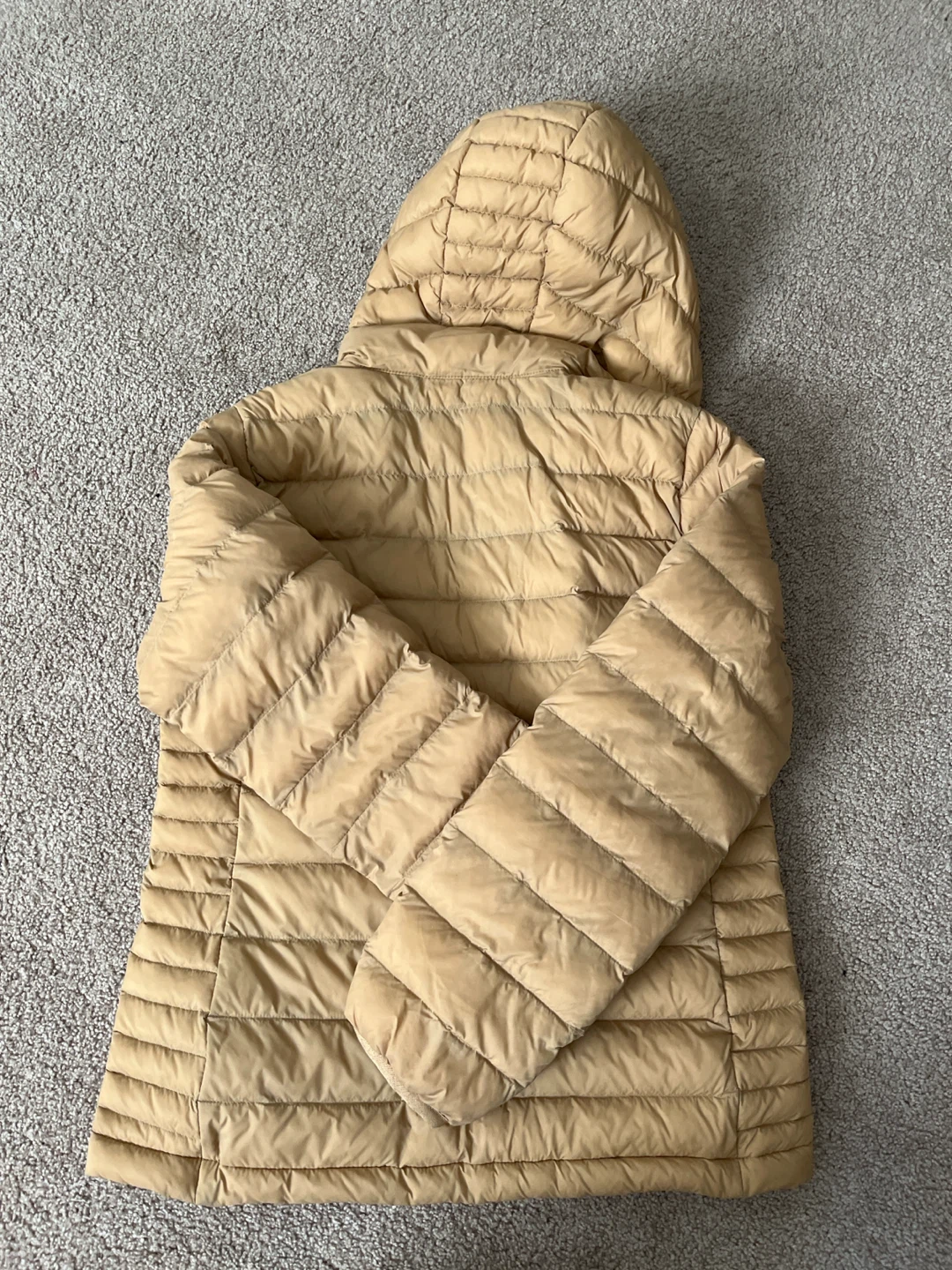 Tommy Hilfiger Quilted Hooded Jacket - Tan - photo 3