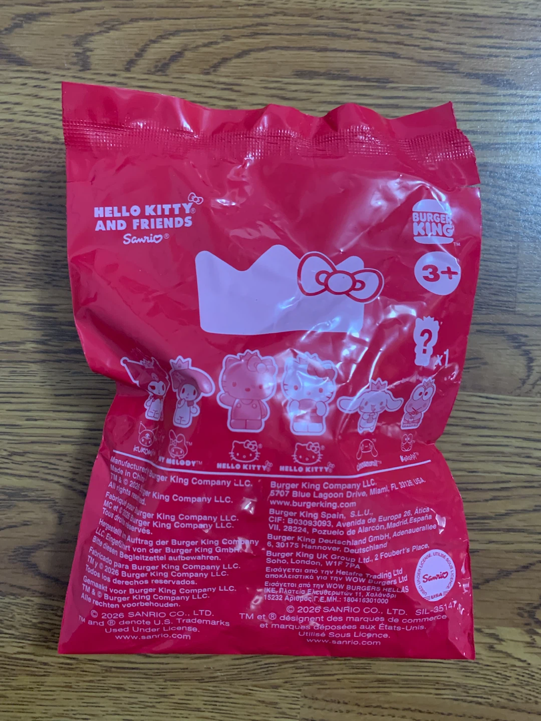 Burger King | Hello… King Jr… Meal Toy (Cinnamoroll) - photo 2