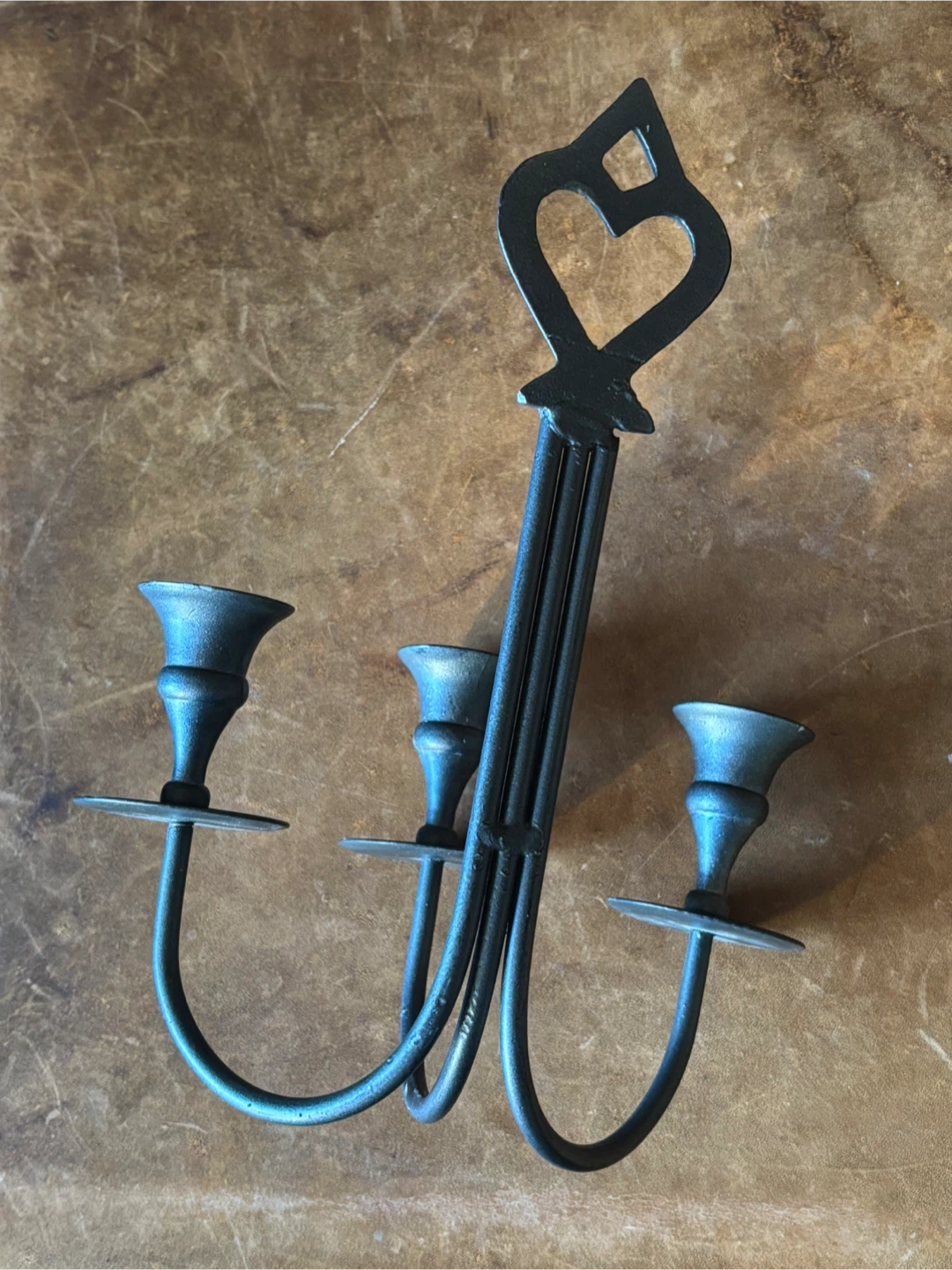 Vintage 1999 Black Wall Candelabra - photo 2