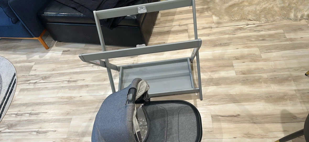 UPPAbaby Stroller Bassinet V3 - Greyson Charcoal Melange - photo 2