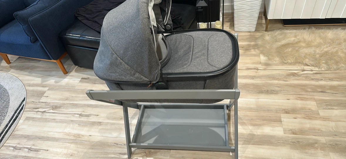 UPPAbaby Stroller Bassinet V3 - Greyson Charcoal Melange - photo 4