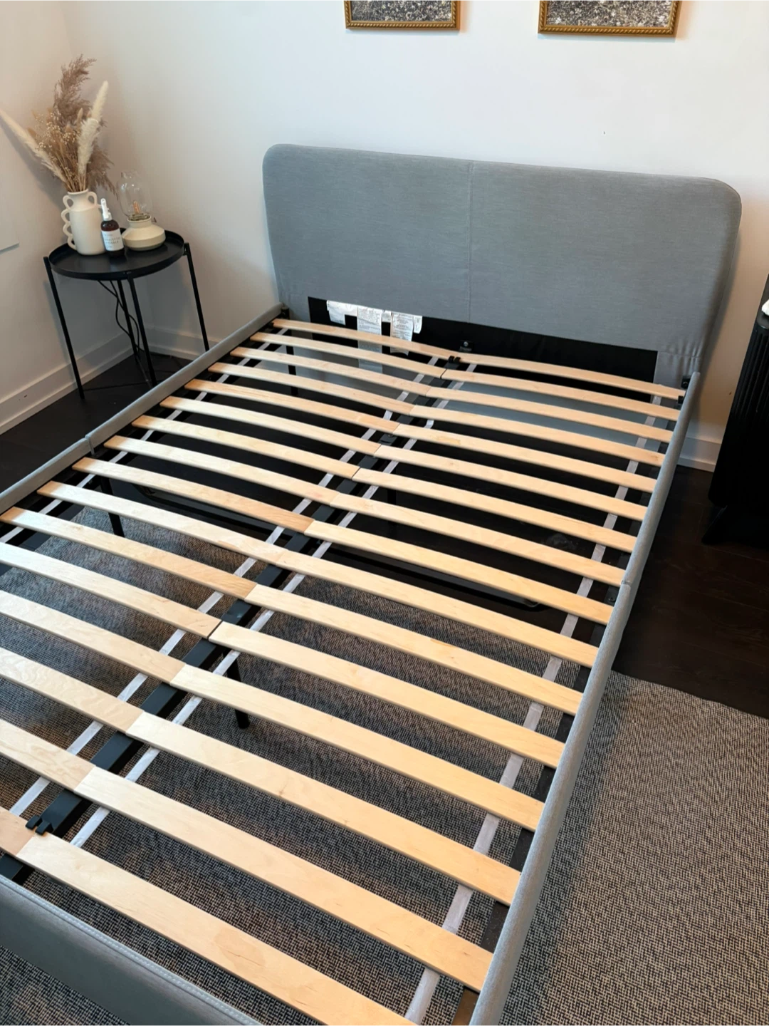 IKEA SLATTUM Upholstered Bed Frame