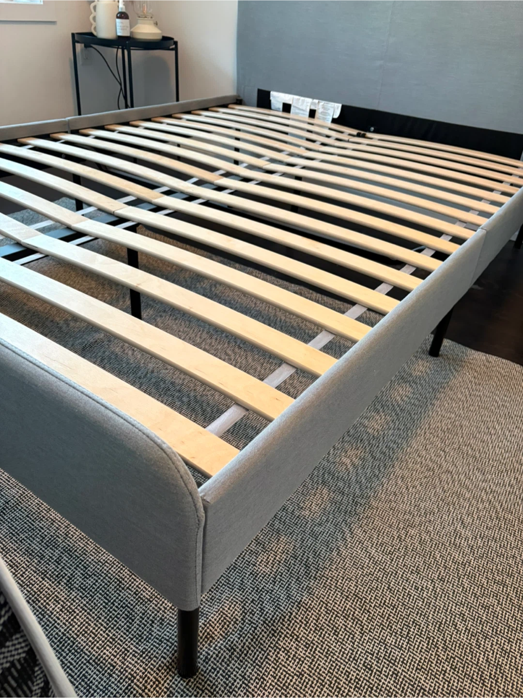 IKEA SLATTUM Upholstered Bed Frame - photo 2