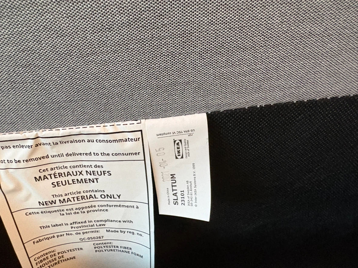 IKEA SLATTUM Upholstered Bed Frame - photo 4