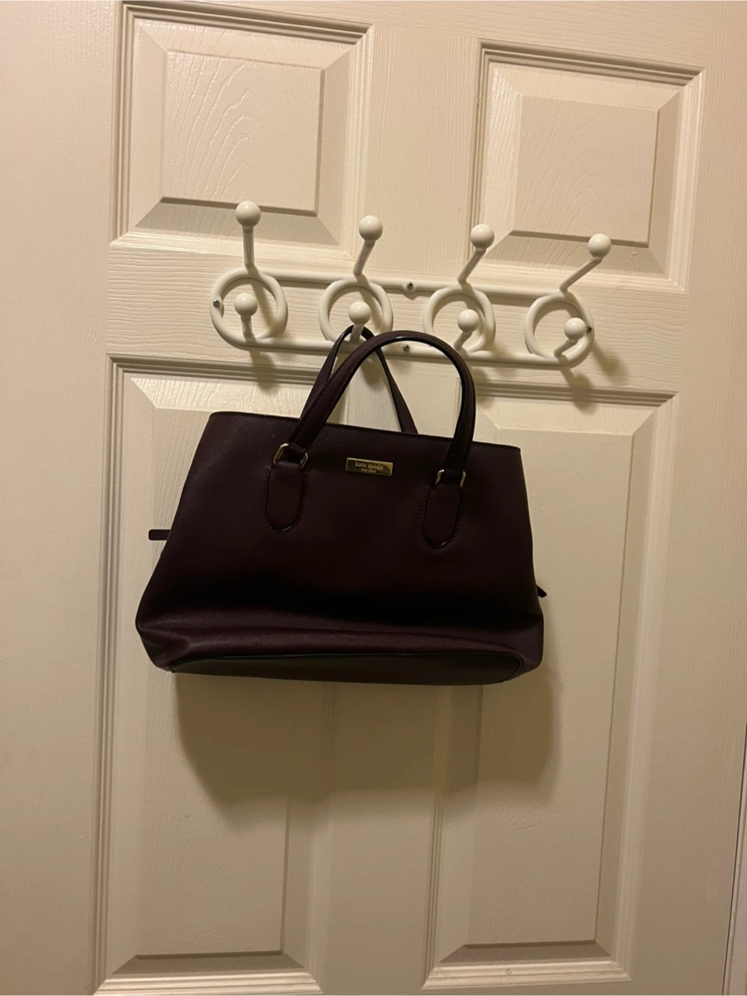 Kate Spade Dark Purple Satchel