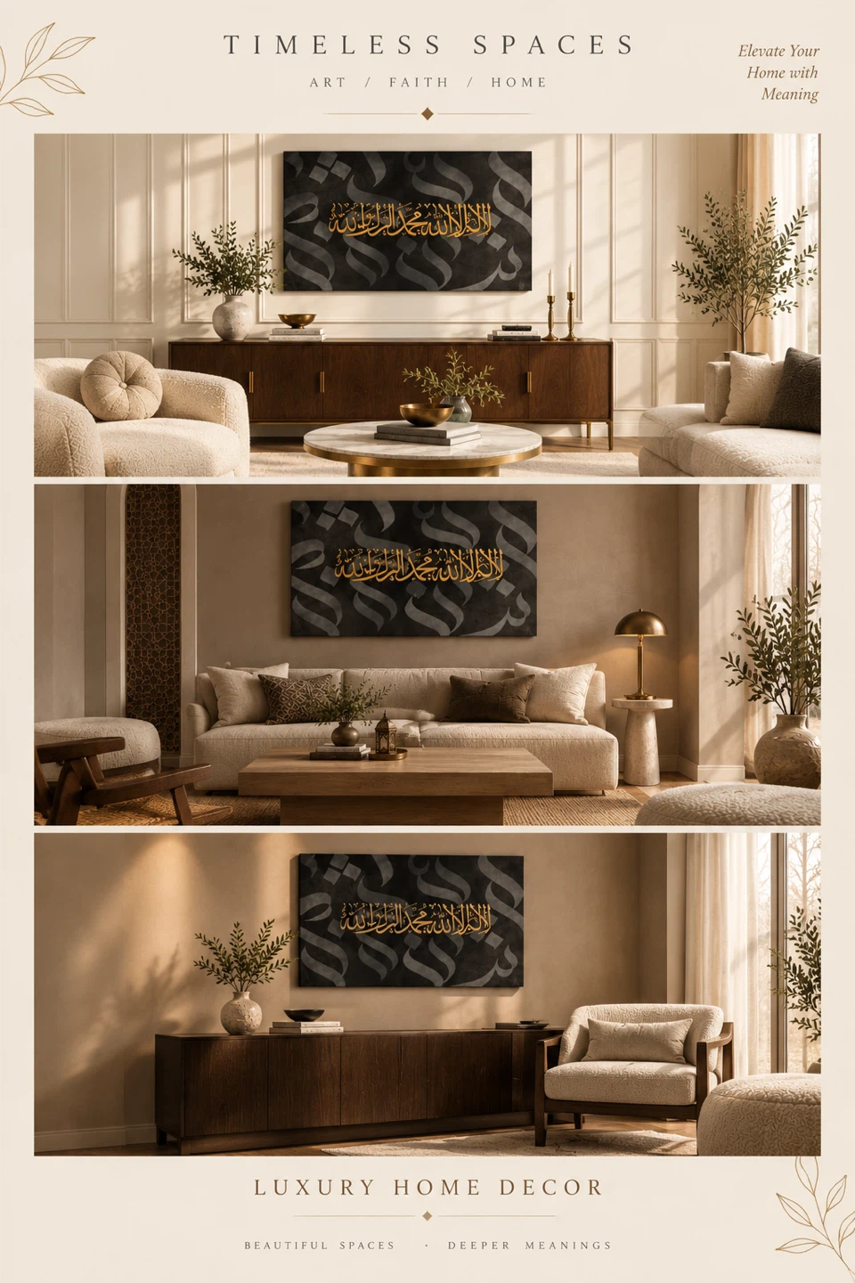 Arabic Calligraphy Canvas Art - photo 5
