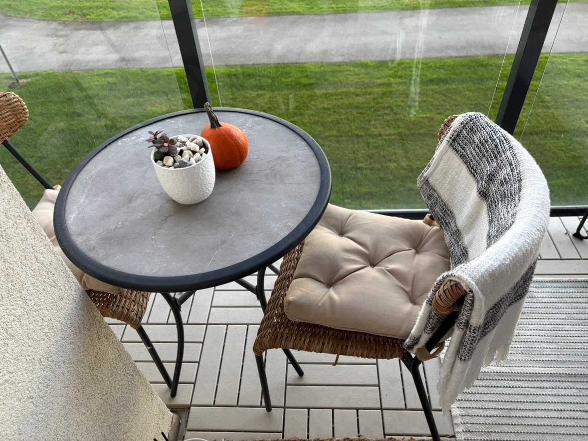 Wicker Patio Set with Cushion