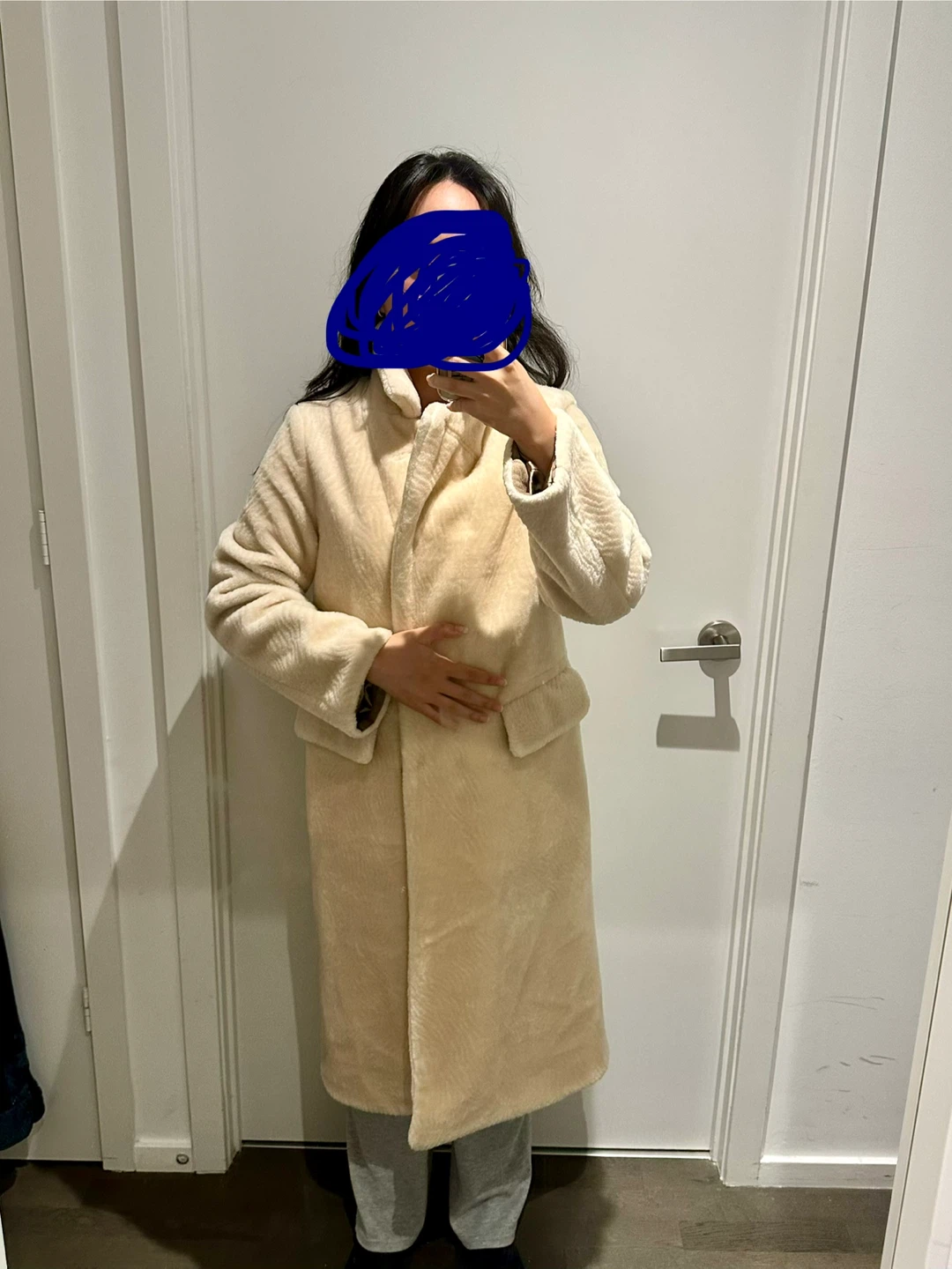 Furplay Cream Sheep Skin Fur Coat - photo 4