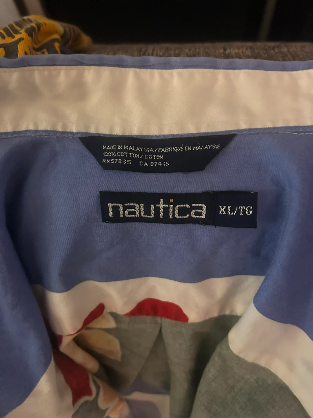 Nautica Floral Striped Shirt - photo 3
