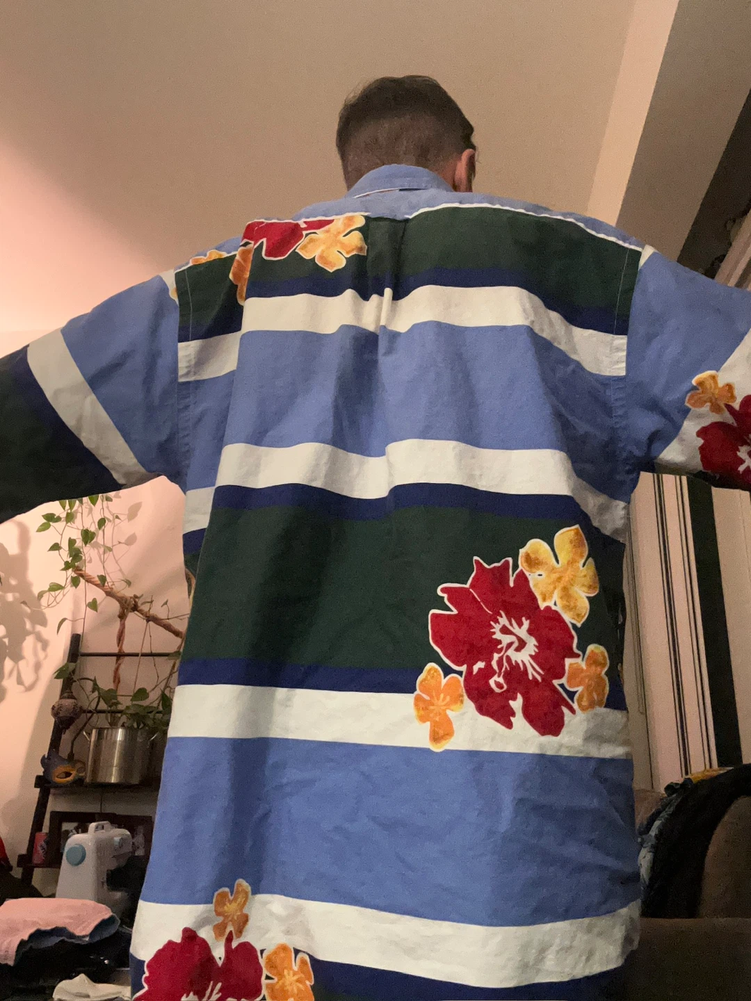 Nautica Floral Striped Shirt - photo 5