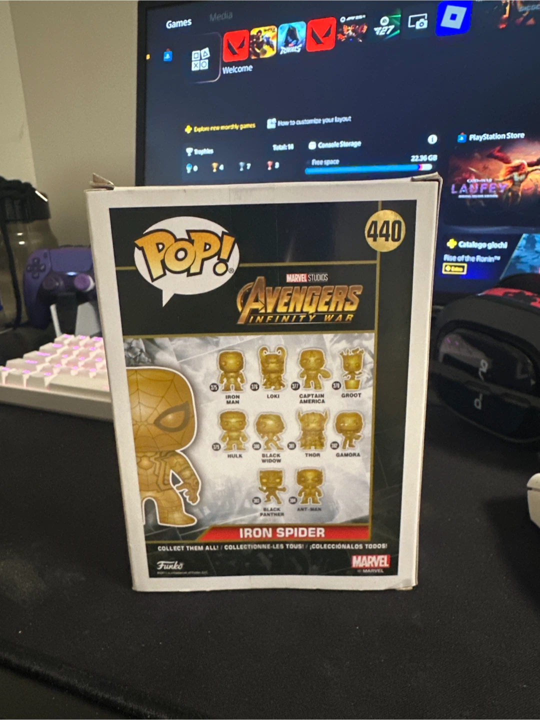 Funko Pop Marvel Iron Spider 440 - CASH ONLY - photo 2