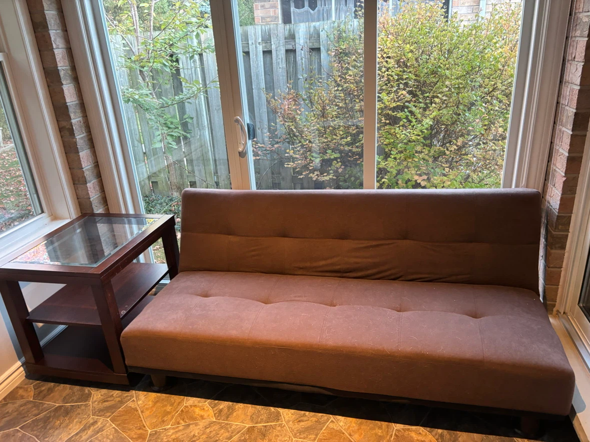 Guelph near Gordon/Clair FREE Futon and end tables