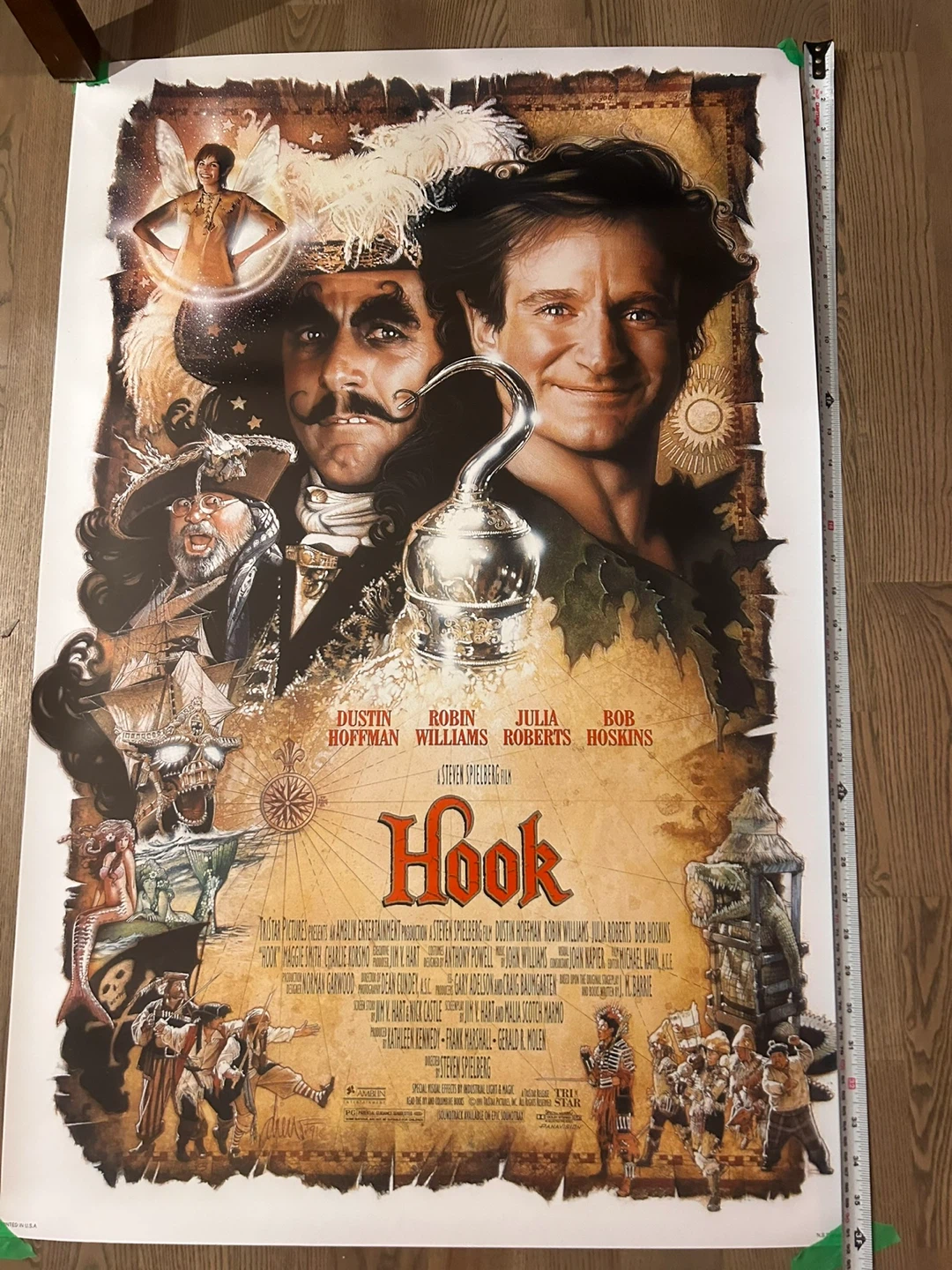 Vintage Hook Movie Poster